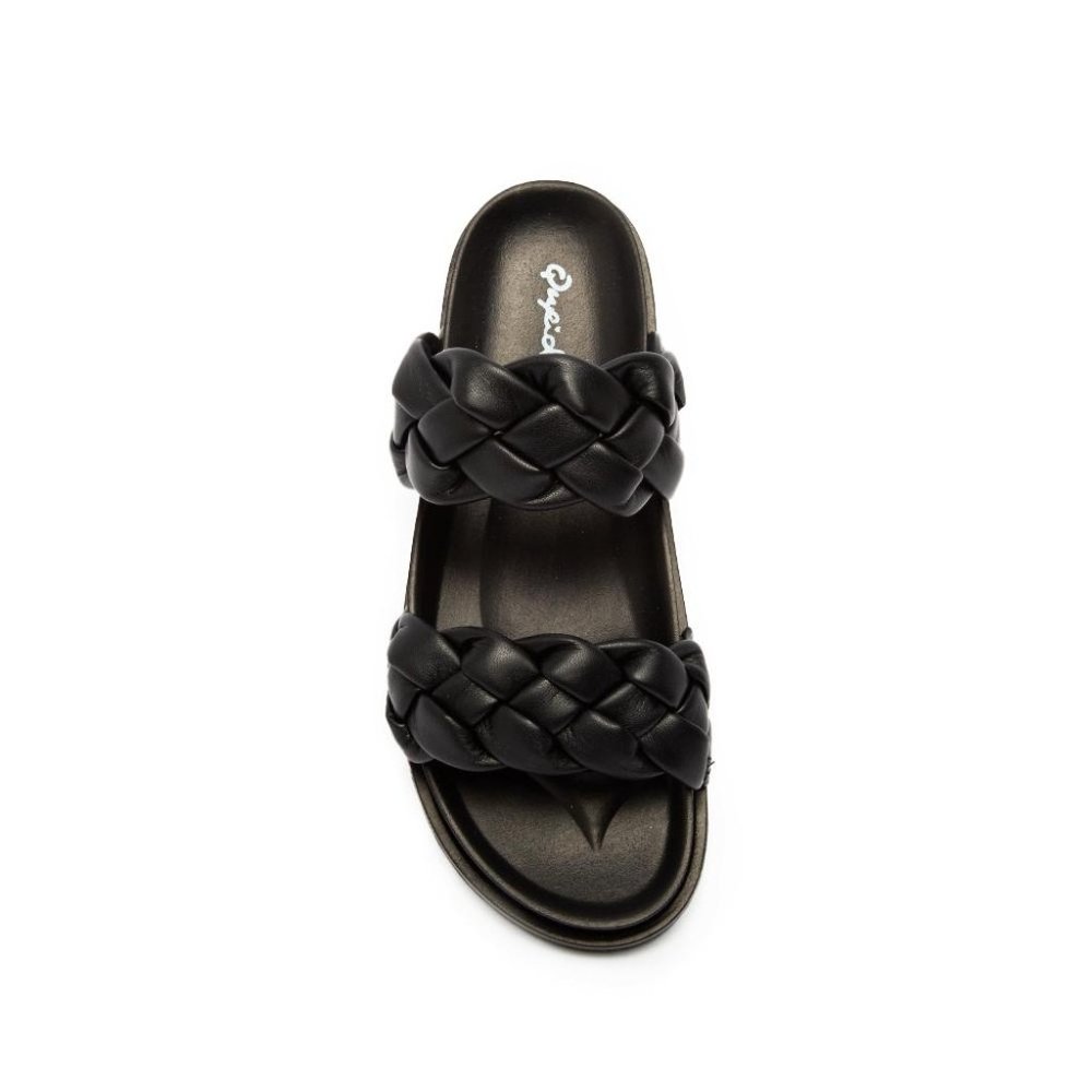 Braided Two Band Sandals . - Picture 4 of 4